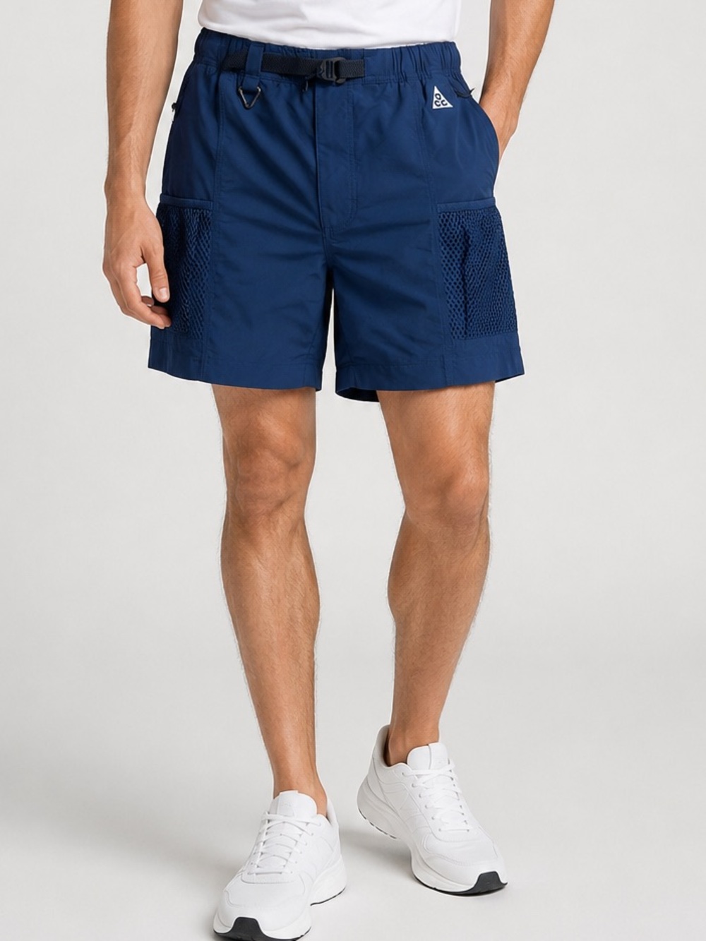 Nike ACG Trail Shorts Mesh Cargo Pocket Gorpcore Utility Hiking Men M mb